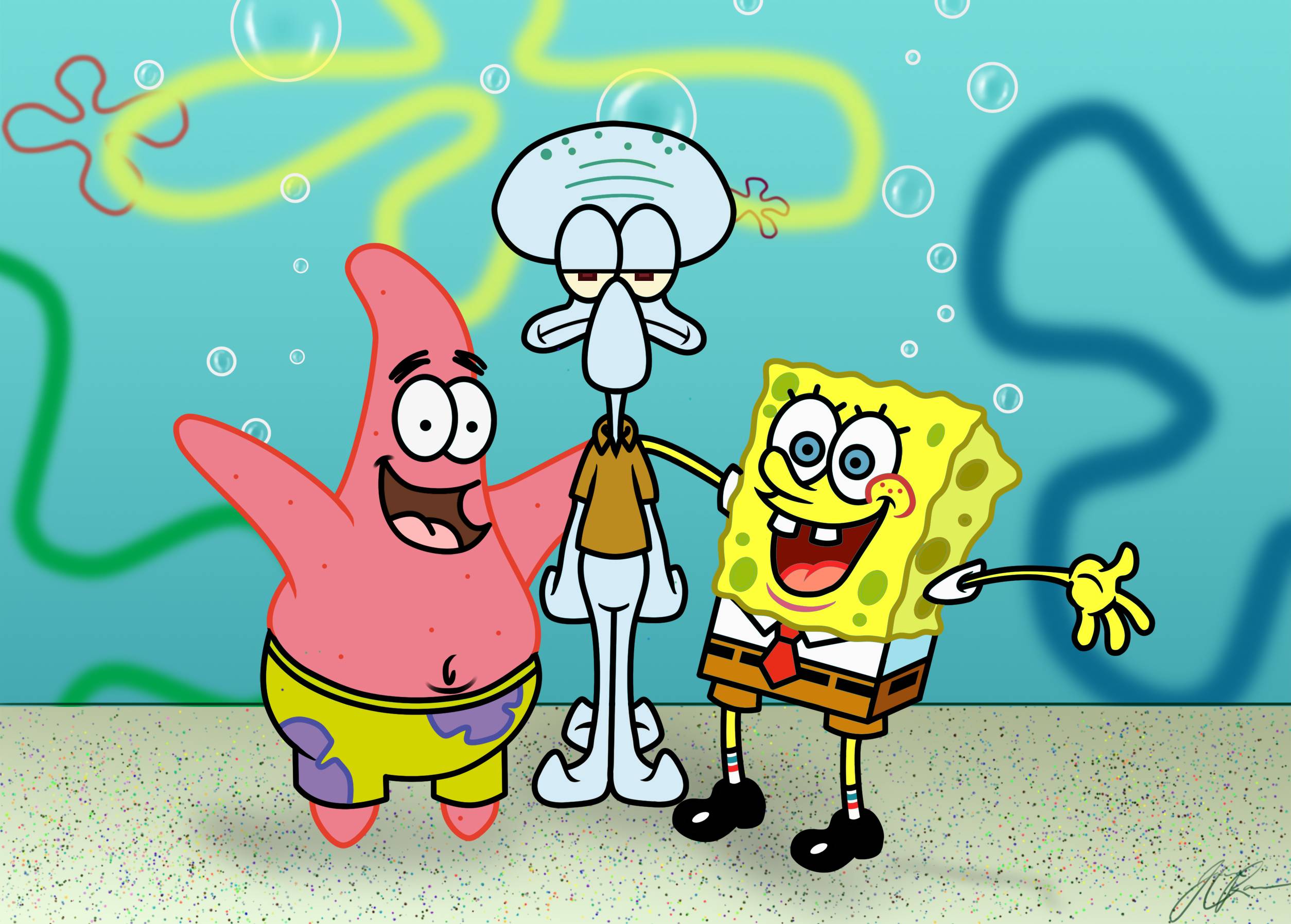 Check out this fantastic collection of spongebob desktop wallpapers, with 41 spongebob desktop background images for your desktop, phone or tablet. Spongebob Squarepants Wallpapers Wallpaper Cave