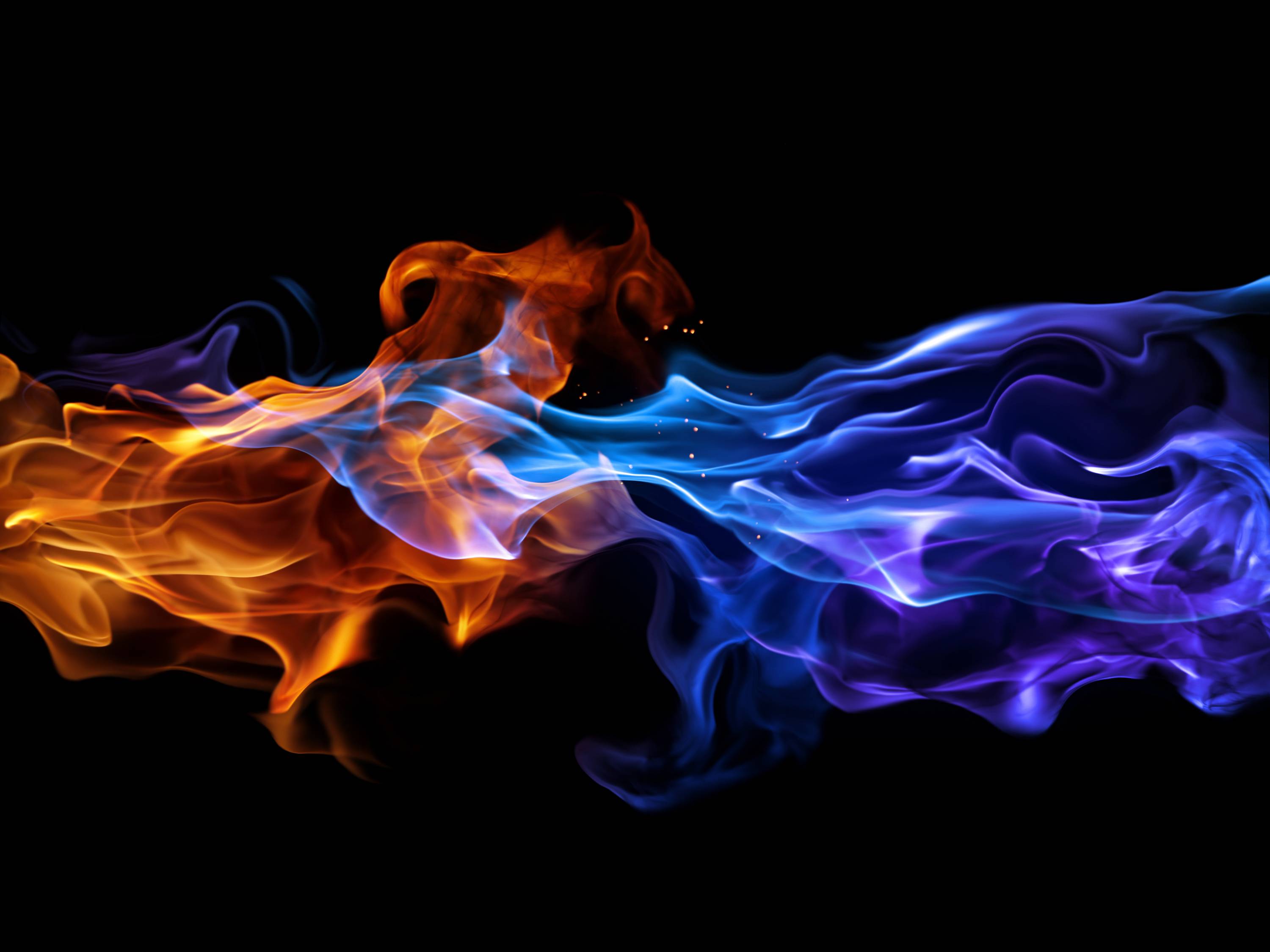 Free for commercial use ✓ no. Blue And Red Fire Wallpapers Wallpaper Cave