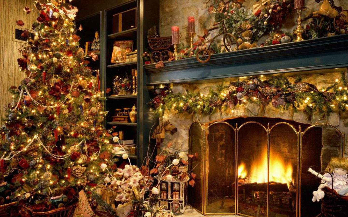 Easy holiday decorating hacks that make decorating for the holidays even more fun! 3D Christmas Backgrounds - Wallpaper Cave