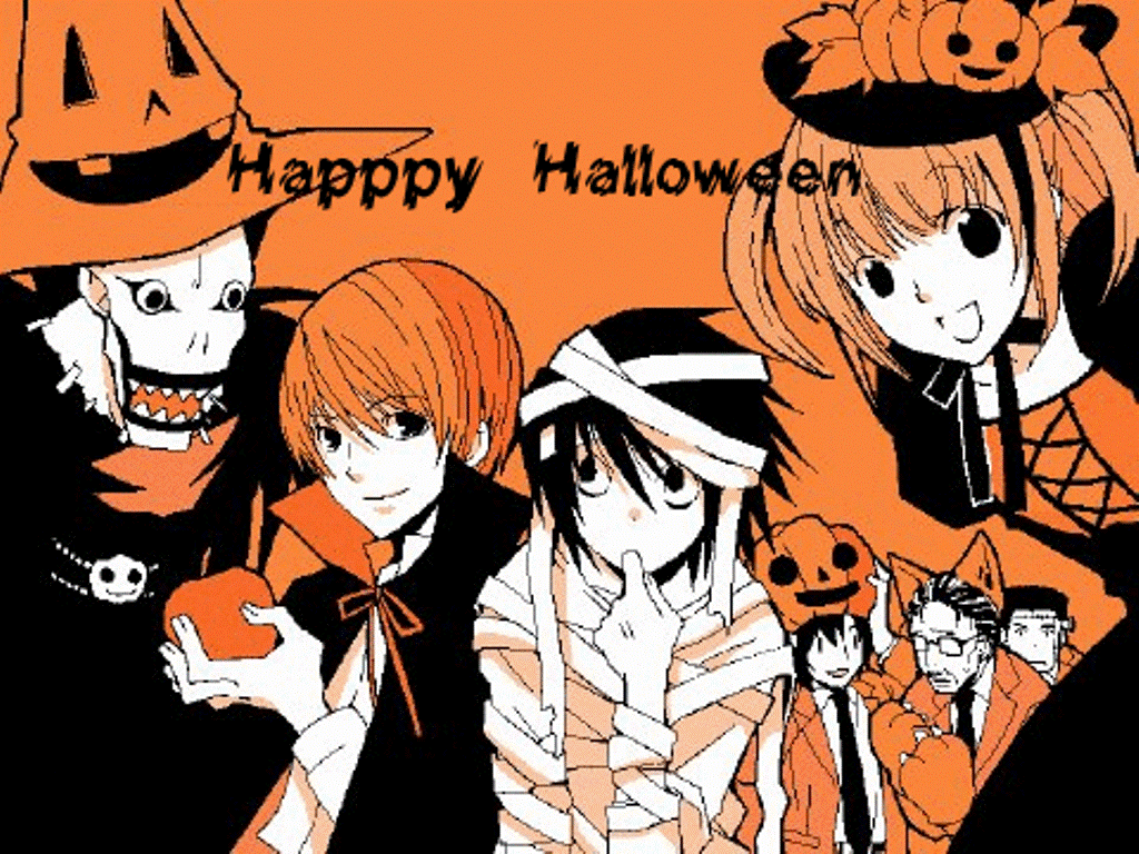 Wallpaper yang dirancang dengan seni membumbui ruang, fisik atau digital! Gambar Hd Anime Halloween Wallpapers Wallpaper Cave