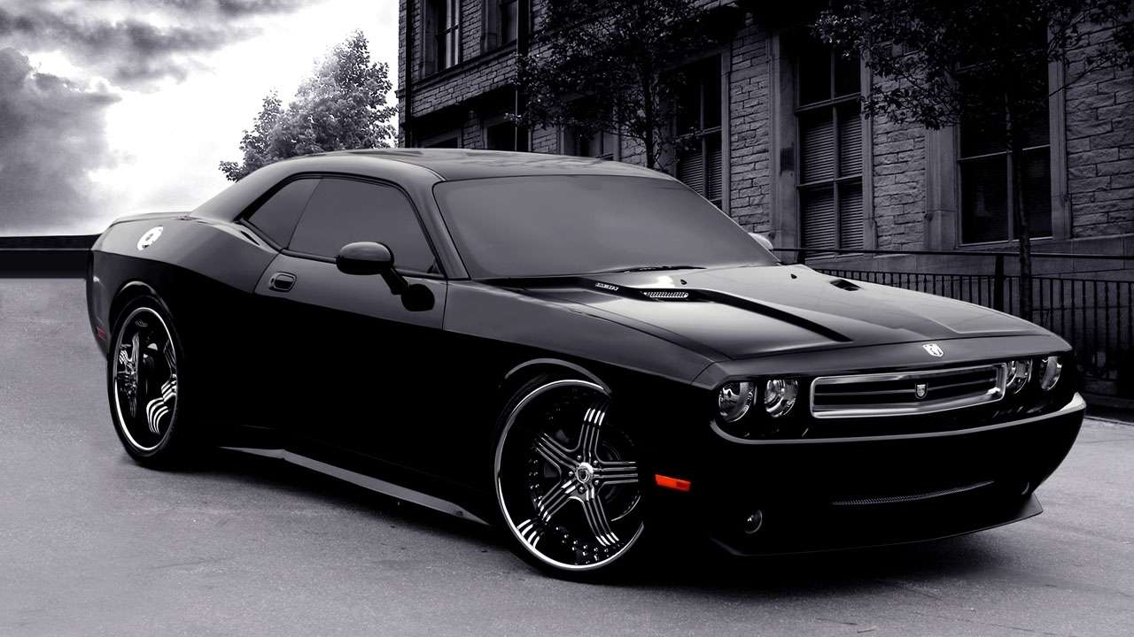Black Dodge Challenger Wallpapers Wallpaper Cave