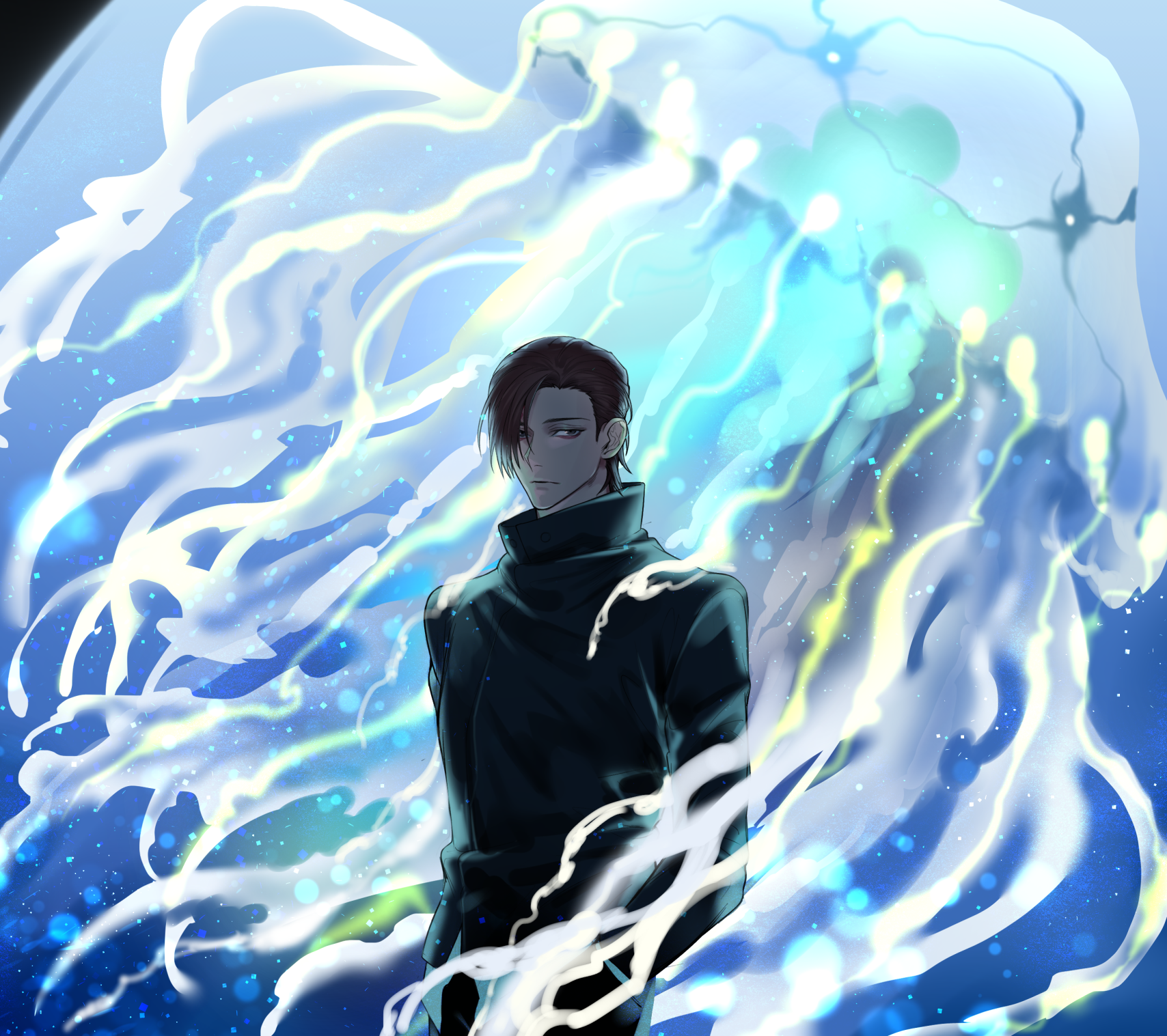 Junpei revealing his cursed technique. Junpei Yoshino Wallpapers Wallpaper Cave