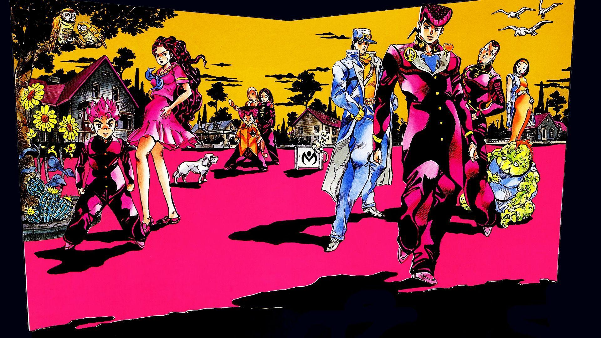 Wallpaper Jojo Bizzare Novocom Top
