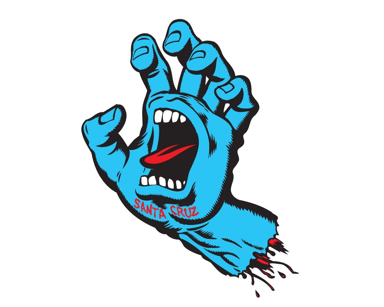 Iphone Santa Cruz Screaming Hand Wallpaper Novocom Top