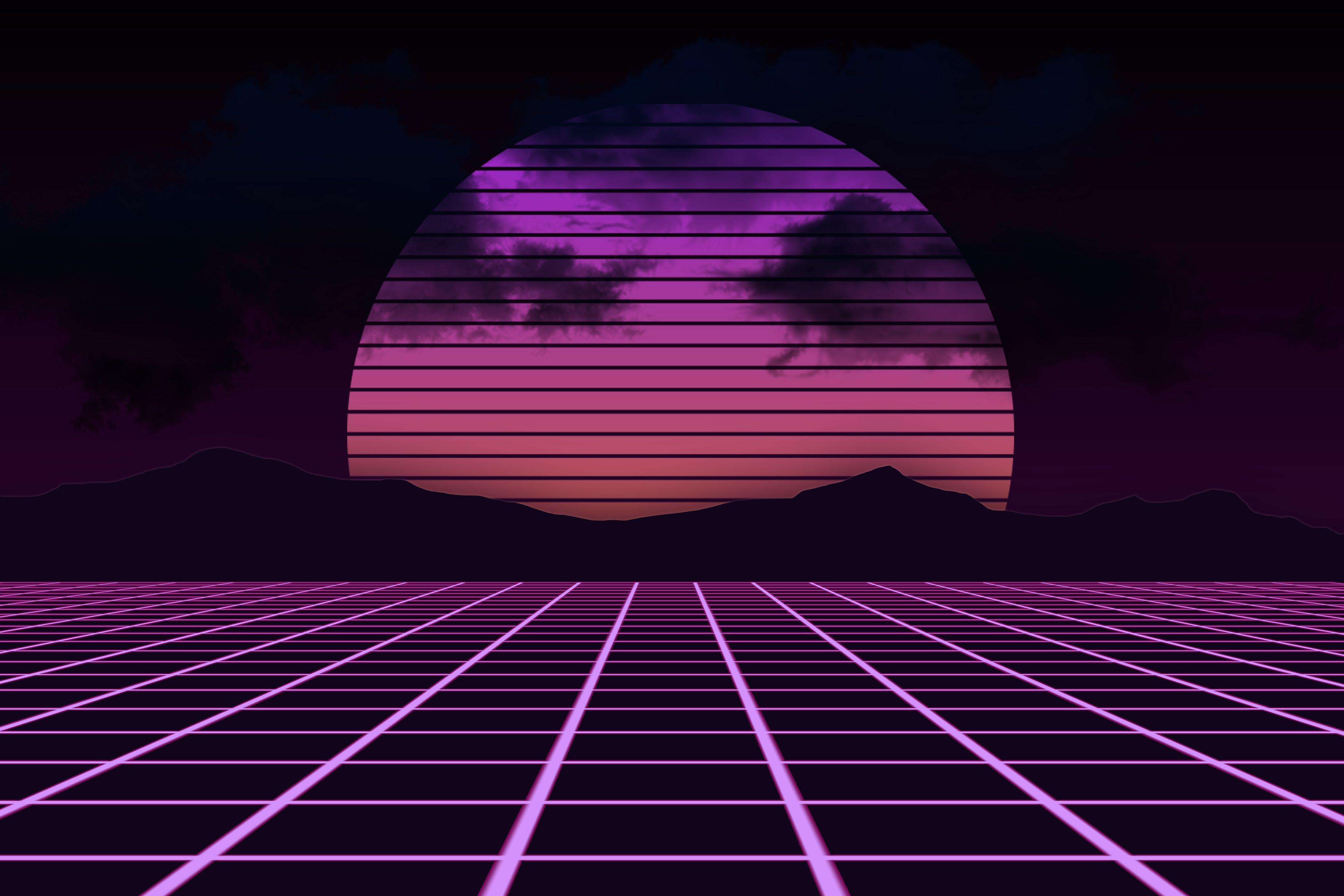 Read retro anime from the story themes ! Retrowave Wallpapers - Wallpaper Cave