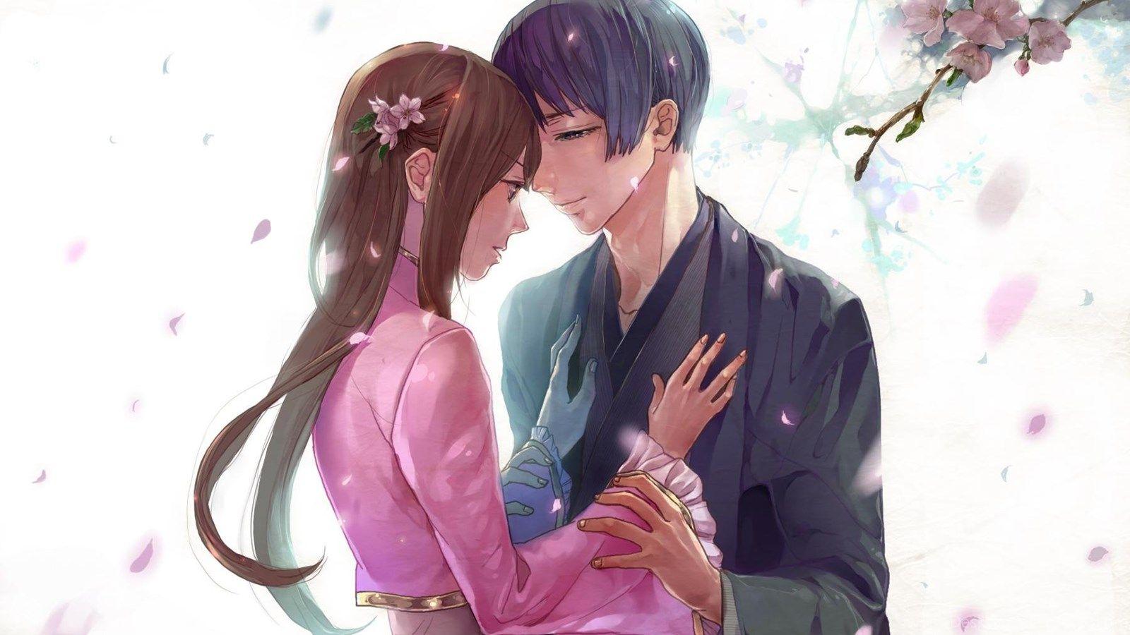 Anime Sweet Couple Wallpapers Wallpaper Cave