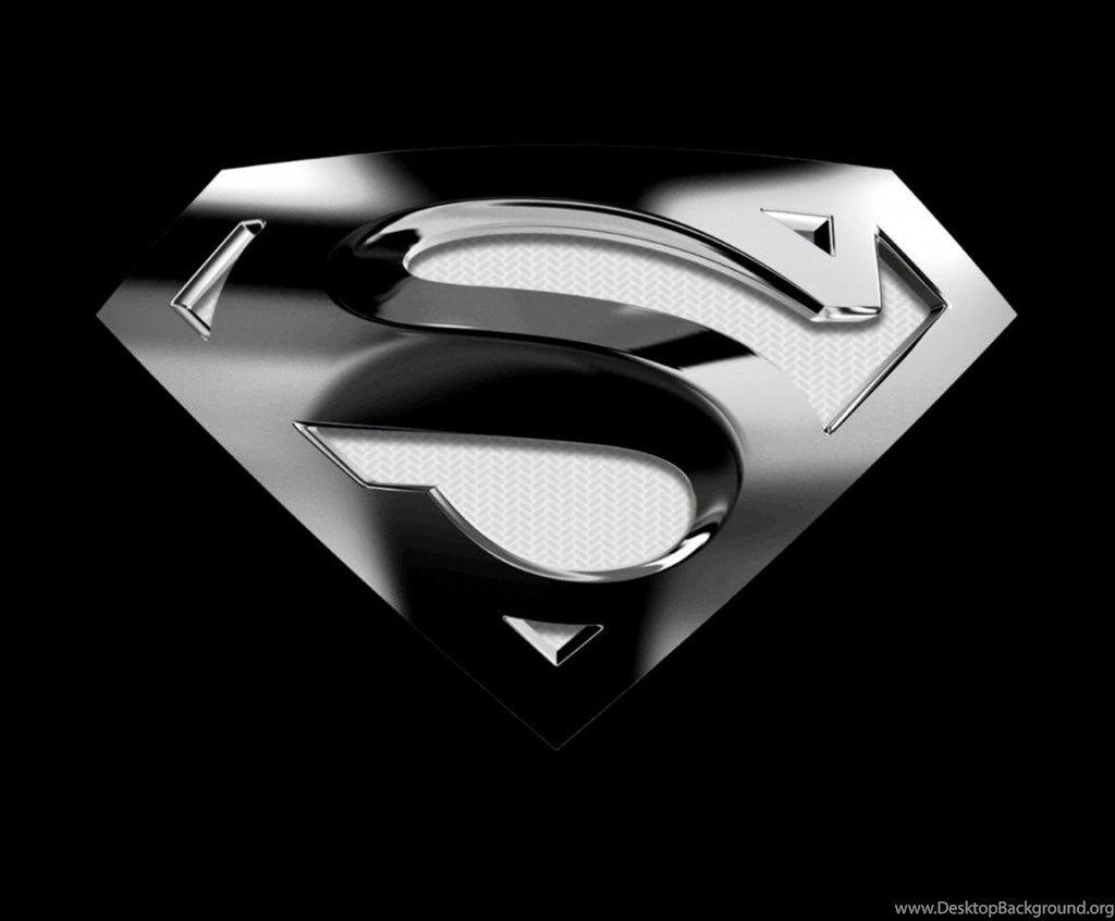 Black Superman Logo Wallpapers Wallpaper Cave