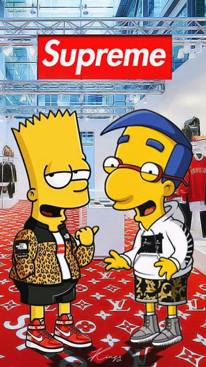 You can also upload and share your favorite supreme simpsons wallpapers. Bart Supreme Wallpapers - Wallpaper Cave