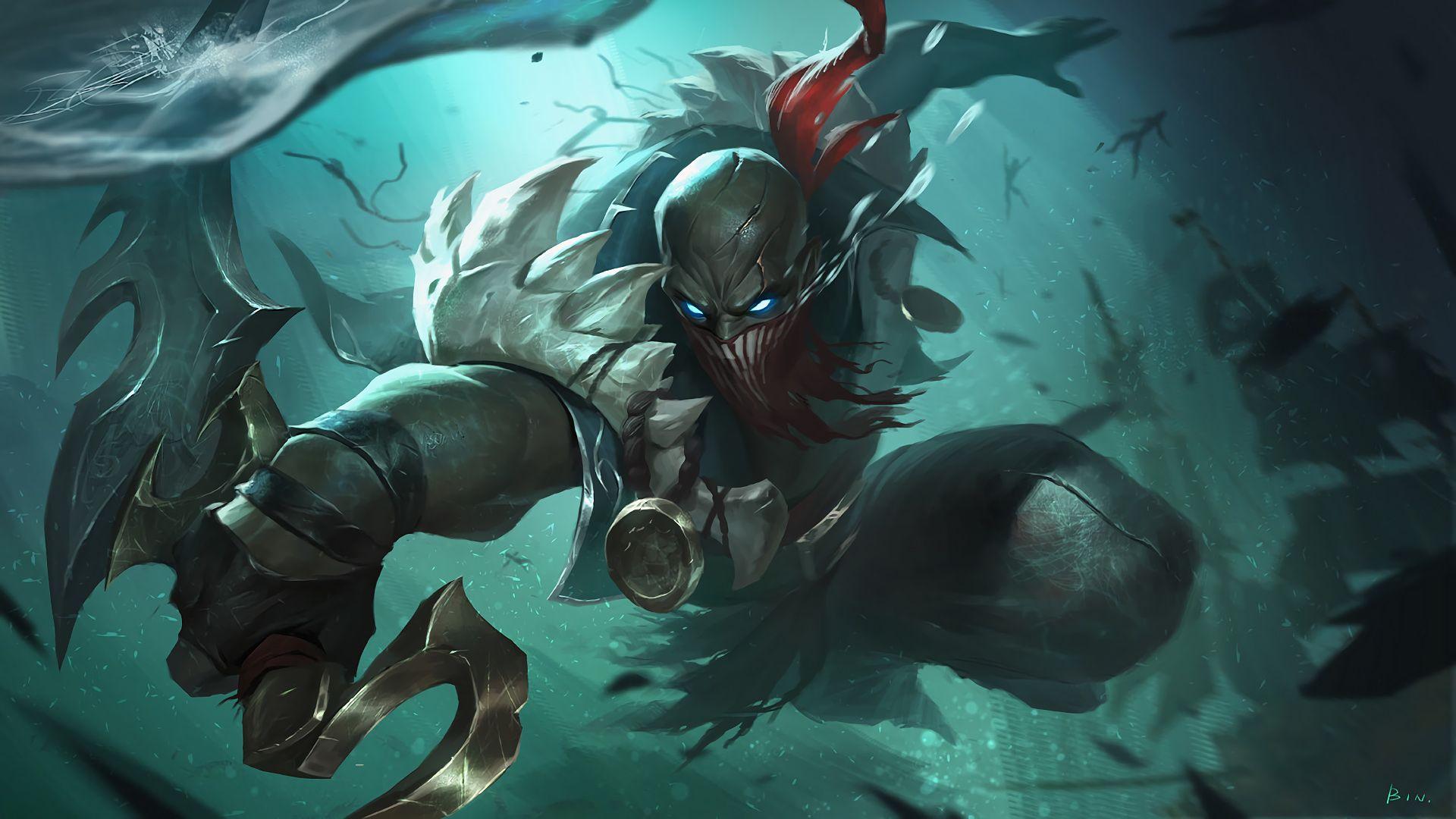 Pyke (league of legends) is a character from league of legends. Pyke Wallpapers - Wallpaper Cave