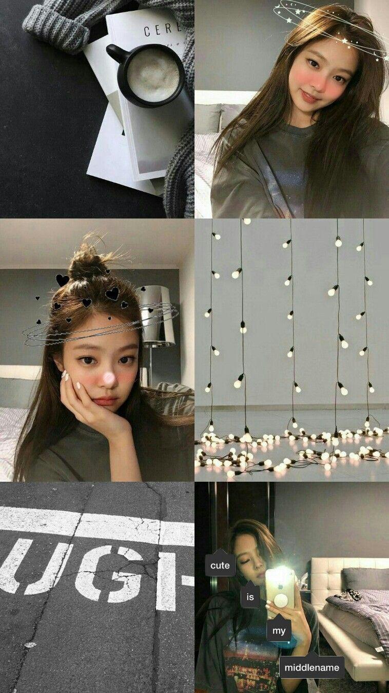 #blackpink #jennie #jisoo #rose #lisa #bp #blink #kpop. Jennie Aesthetic Wallpapers Wallpaper Cave