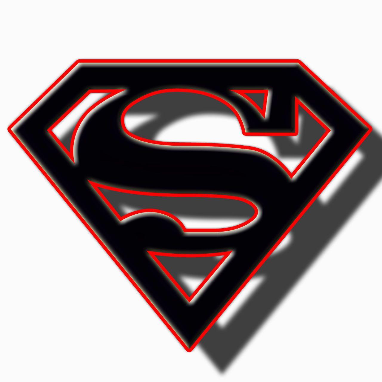 Black Superman Logo Wallpapers Wallpaper Cave
