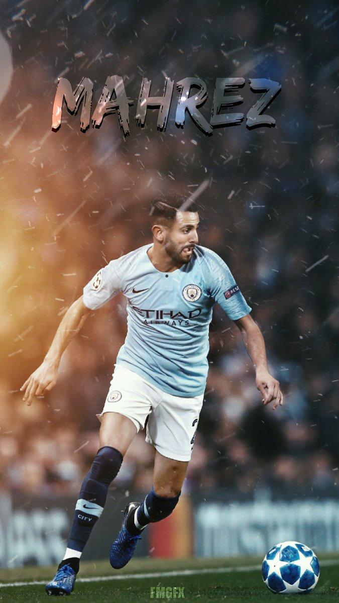 The manchester derby refers to football matches between manchester united and manchester city, first contested in 1881. Mahrez Manchester City Wallpapers - Wallpaper Cave
