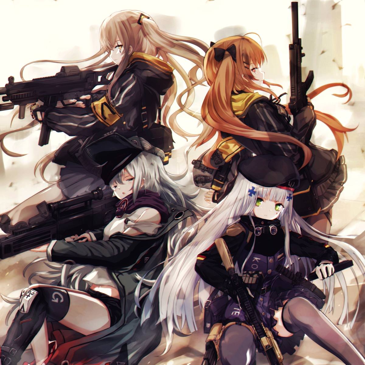 Zerochan has 729 hk416 (girls frontline) anime images, wallpapers, hd wallpapers, android/iphone wallpapers, fanart, cosplay pictures, and many more in its . G11 And HK416 Girls Frontline Wallpapers - Wallpaper Cave