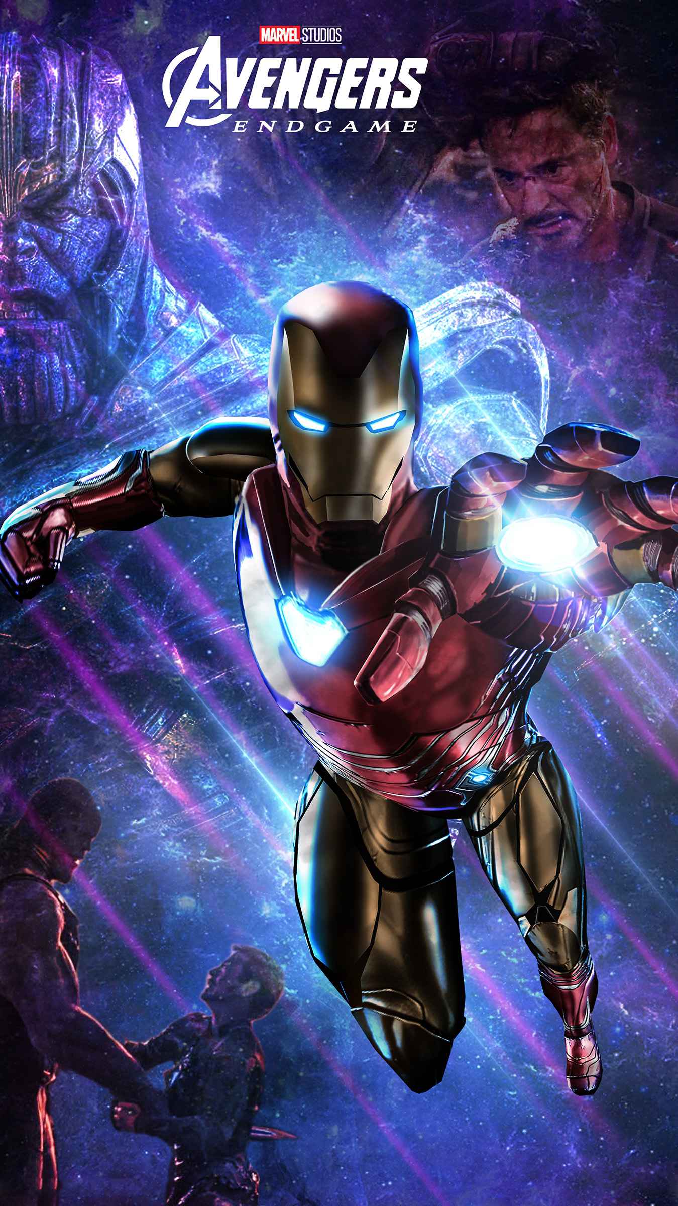 Dalam hal ini lah dengan memasang wallpaper yang unik dan keren pada . Endgame Iron Man Wallpapers Wallpaper Cave