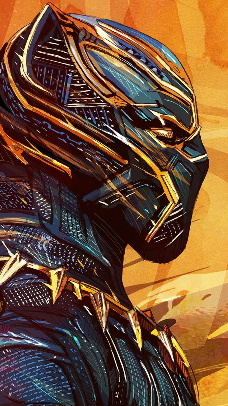 Tons of awesome black panther marvel wallpapers to download for free. Black Panther Gold Wallpapers - Wallpaper Cave