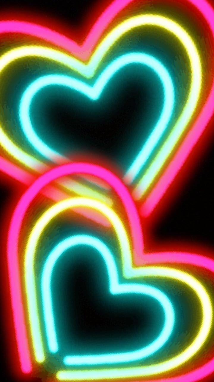 Download and use 40,000+ heart wallpaper stock photos for free. Neon Hearts Wallpapers Wallpaper Cave