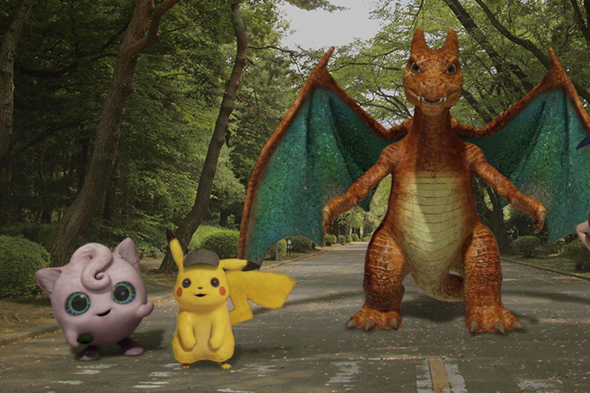 Pokémon detective pikachu is a 2019 mystery film directed by rob letterman.based on the pokémon franchise, the film is a loose adaptation of the 2016 video game detective pikachu. Detective Pikachu Charizard Wallpapers - Wallpaper Cave