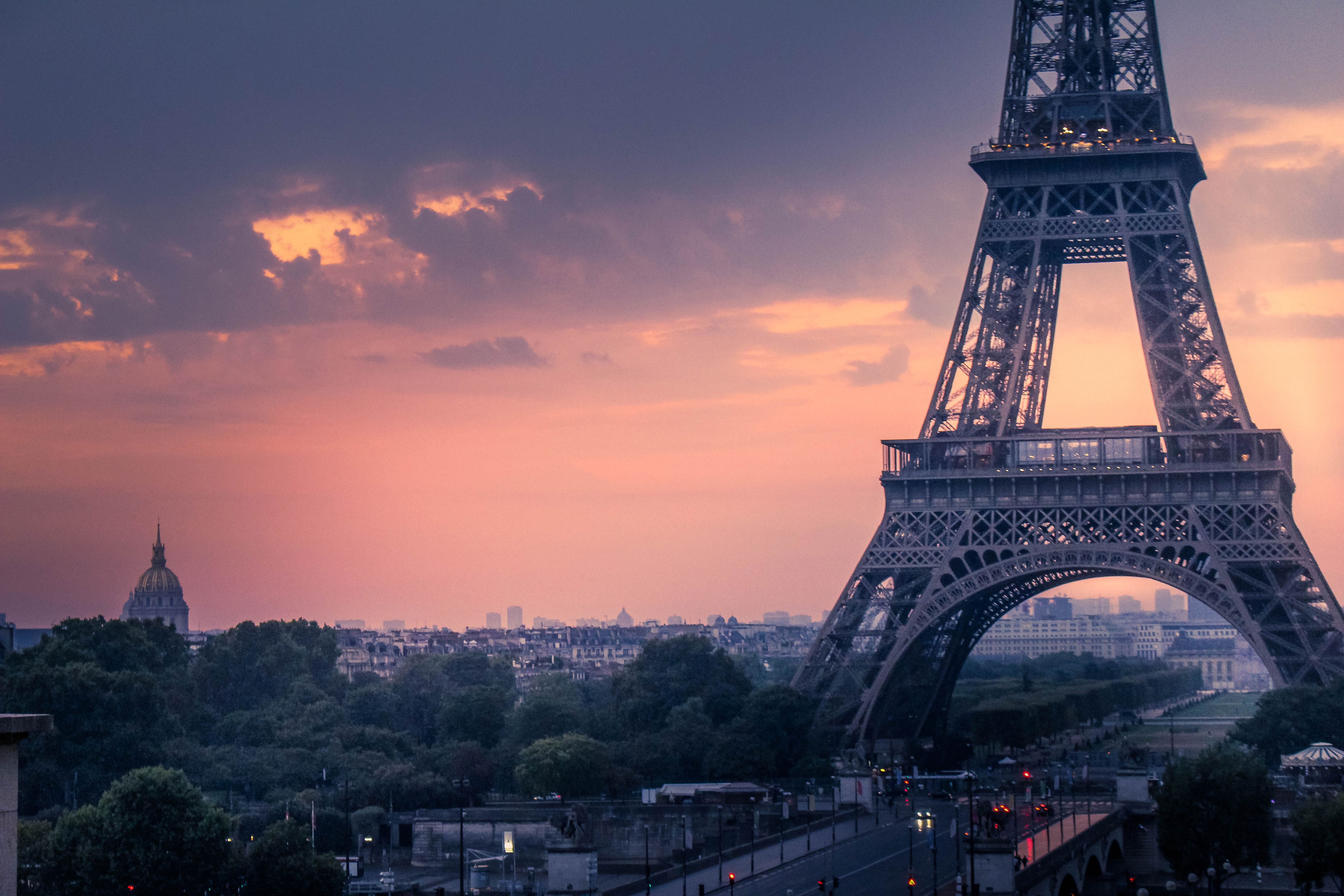 Pin by krish_ _na on paintings | paris wallpaper, beautiful landscapes. Paris Sunset Wallpapers Wallpaper Cave
