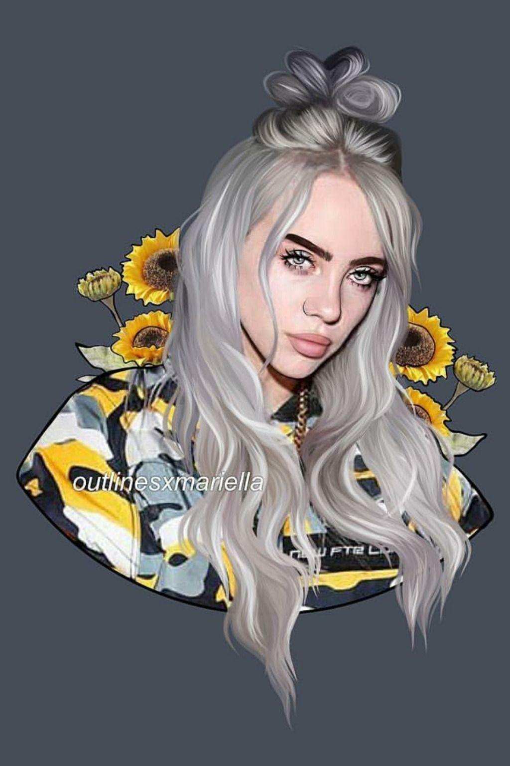 Wallpaper billie eilish art 2021 hd 4k free billie eilish for desktop and mobile. Billie Eilish Art Wallpapers Wallpaper Cave