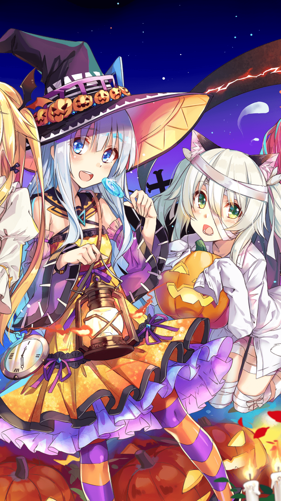 The concept of searching for the perfect wallpaper is as old as windows itself  why settle for standard, static wallpapers when you can easily get an animated one instead. Anime Halloween Hd Phone Wallpapers Wallpaper Cave