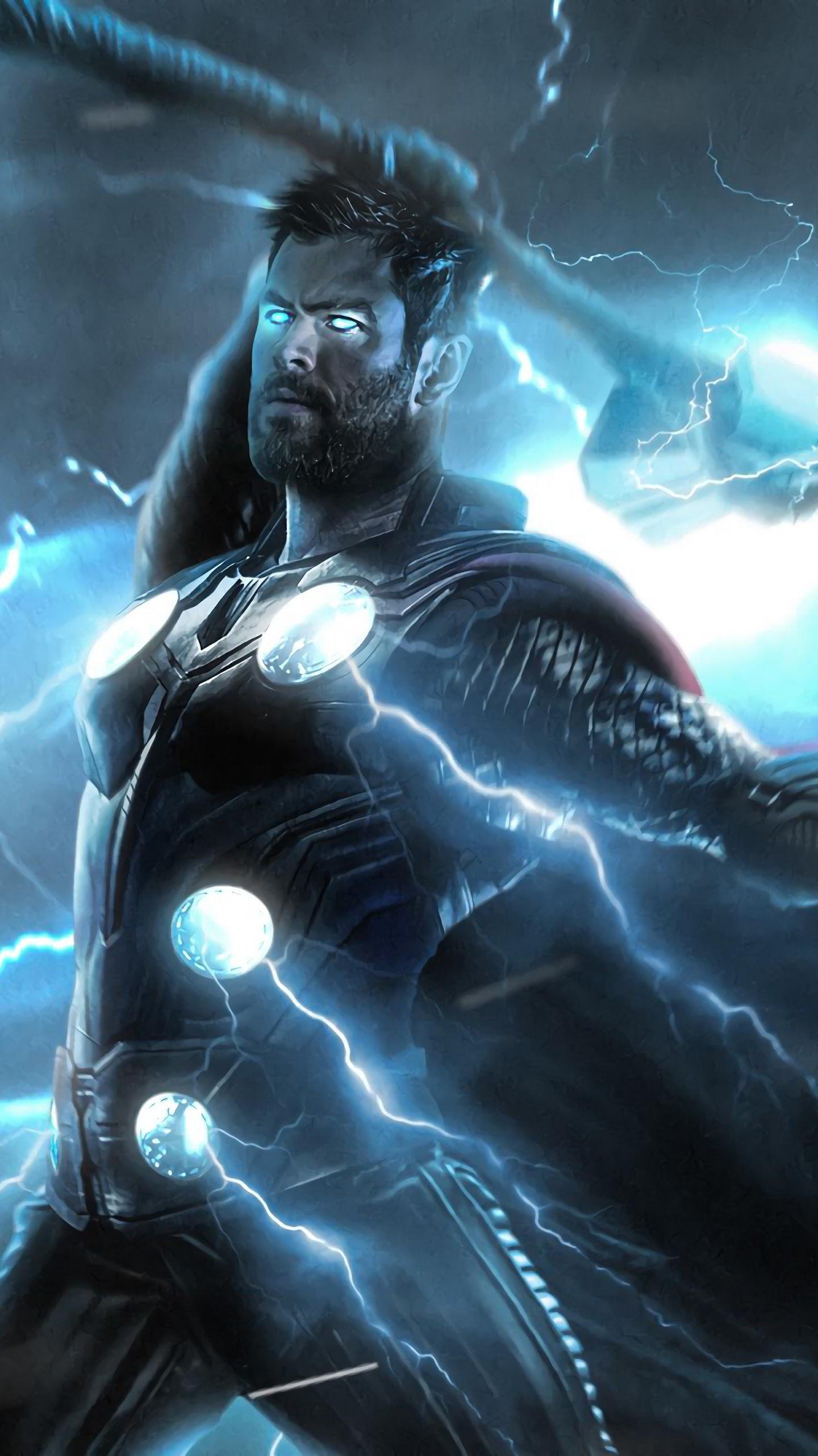 1080x1920 avengers endgame iphone x wallpaper hd | 2020 phone wallpaper hd>. Thor Lightning Mobile Wallpapers - Wallpaper Cave