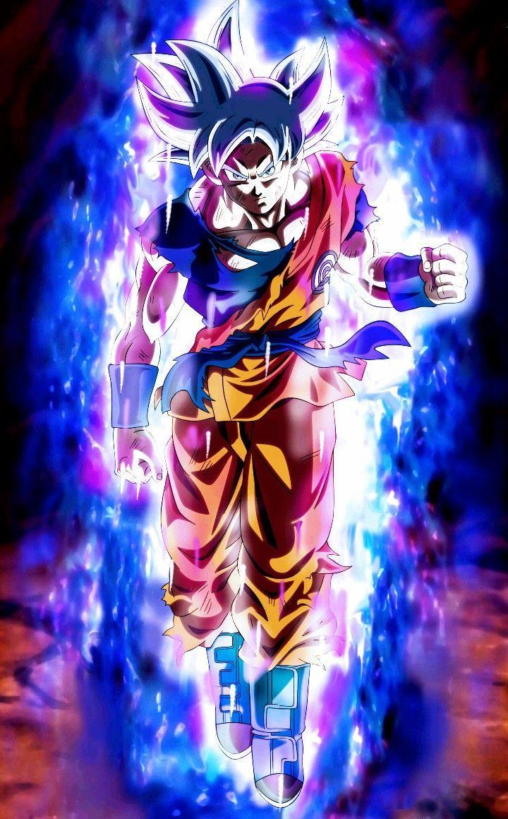 Relive the story of goku and other z fighters in dragon ball z: Mastered Ultra Instinct Goku Android Wallpapers