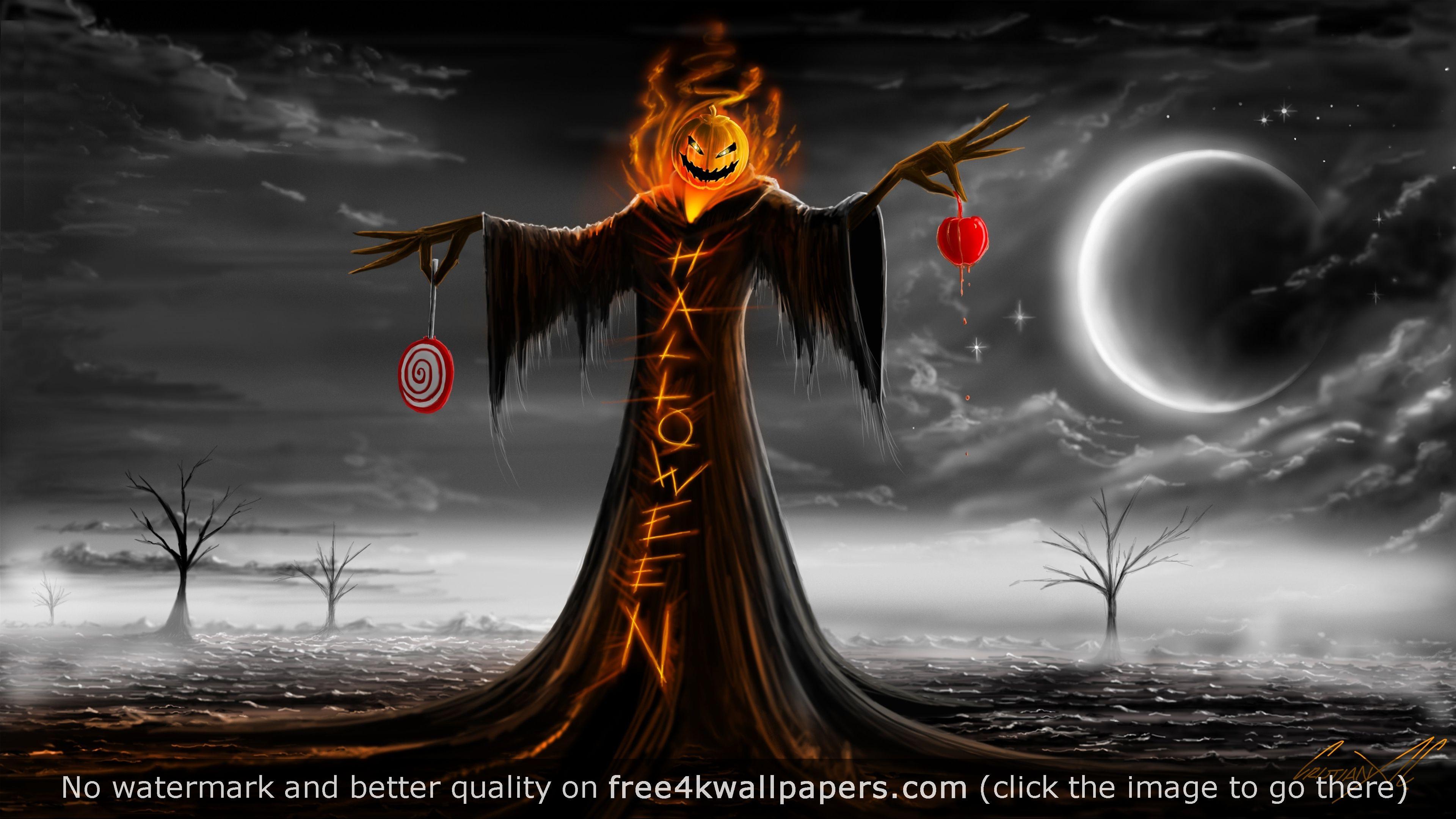 Free download halloween horror hd wallpaper for desktop, mobile & tablet. Scary Halloween 4k Wallpapers Wallpaper Cave