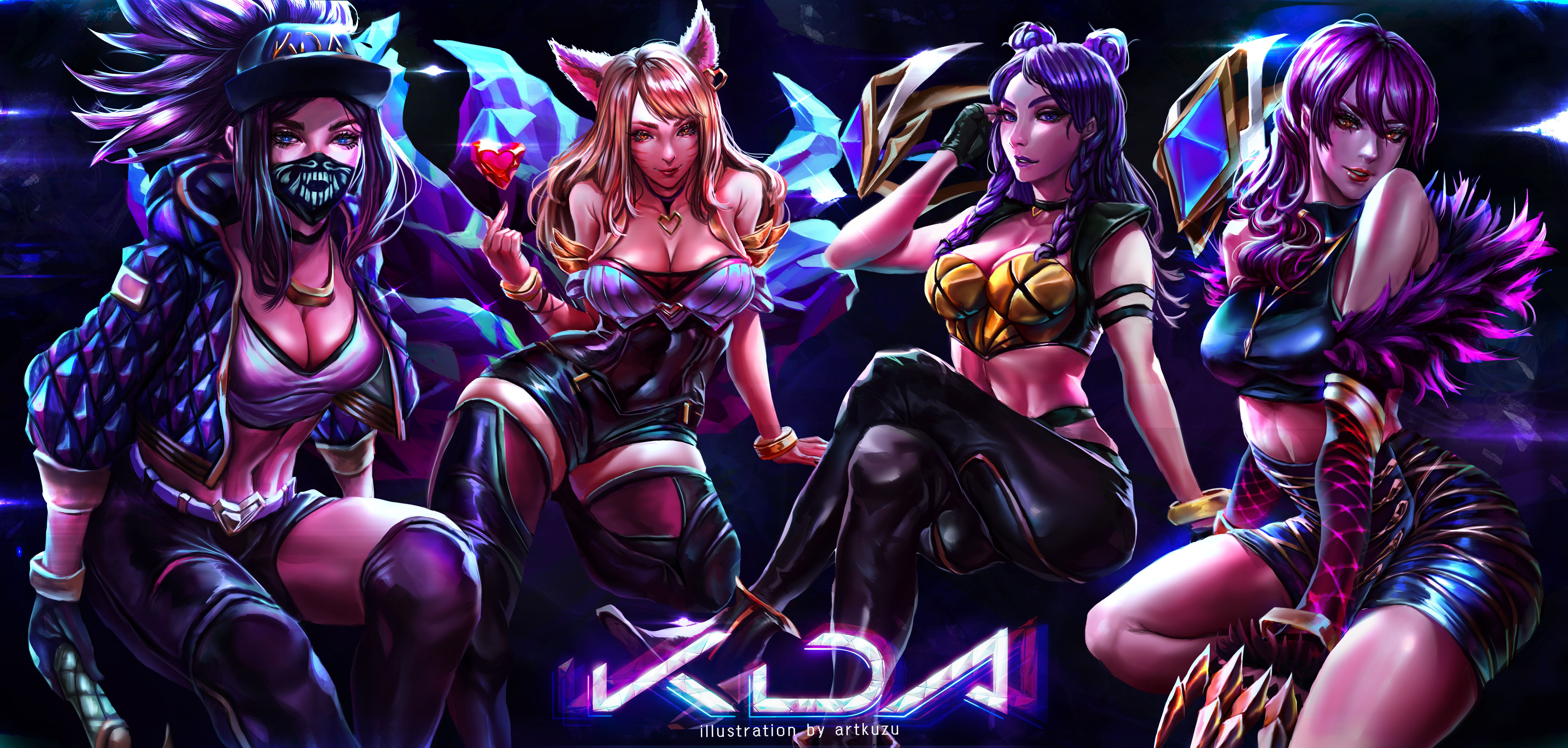 Original video was 1920x1080, quality may suffer at higher resolutions. K/DA Kai'Sa Wallpapers - Wallpaper Cave