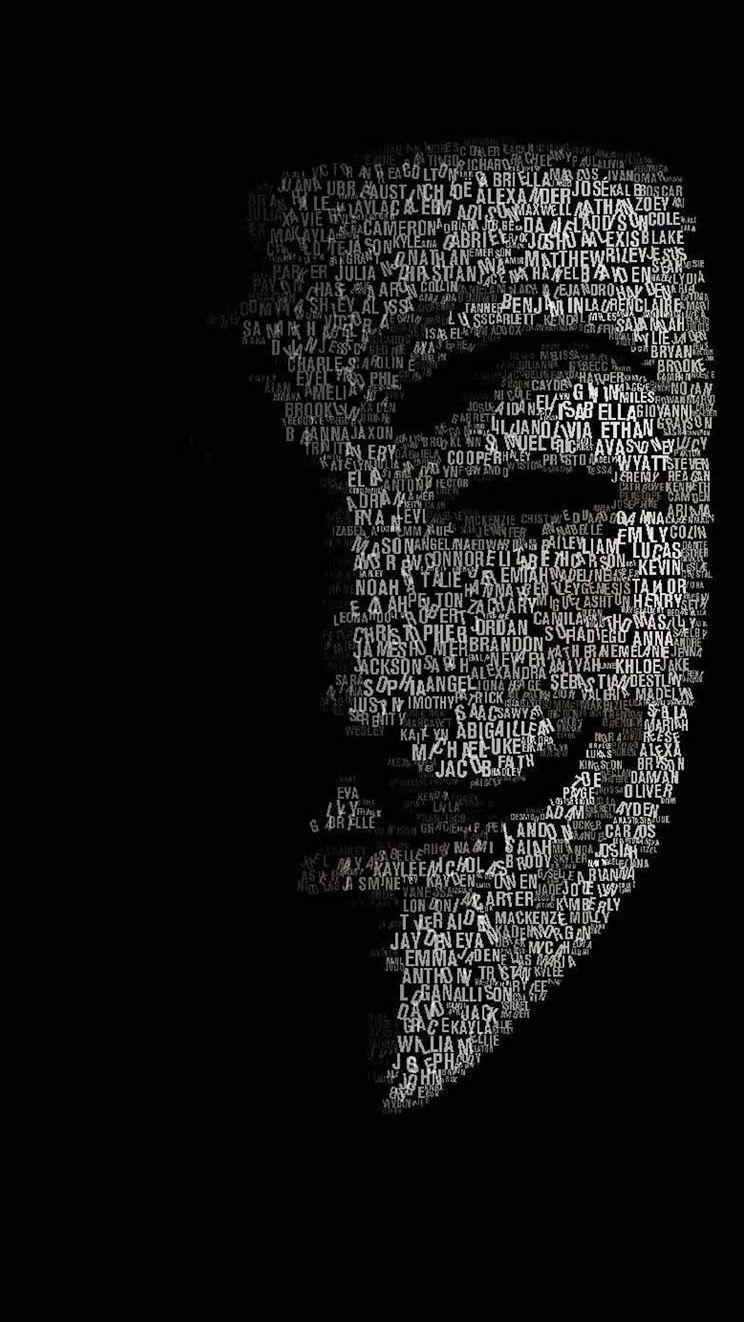 Hacker Anonymous Iphone Wallpapers Wallpaper Cave