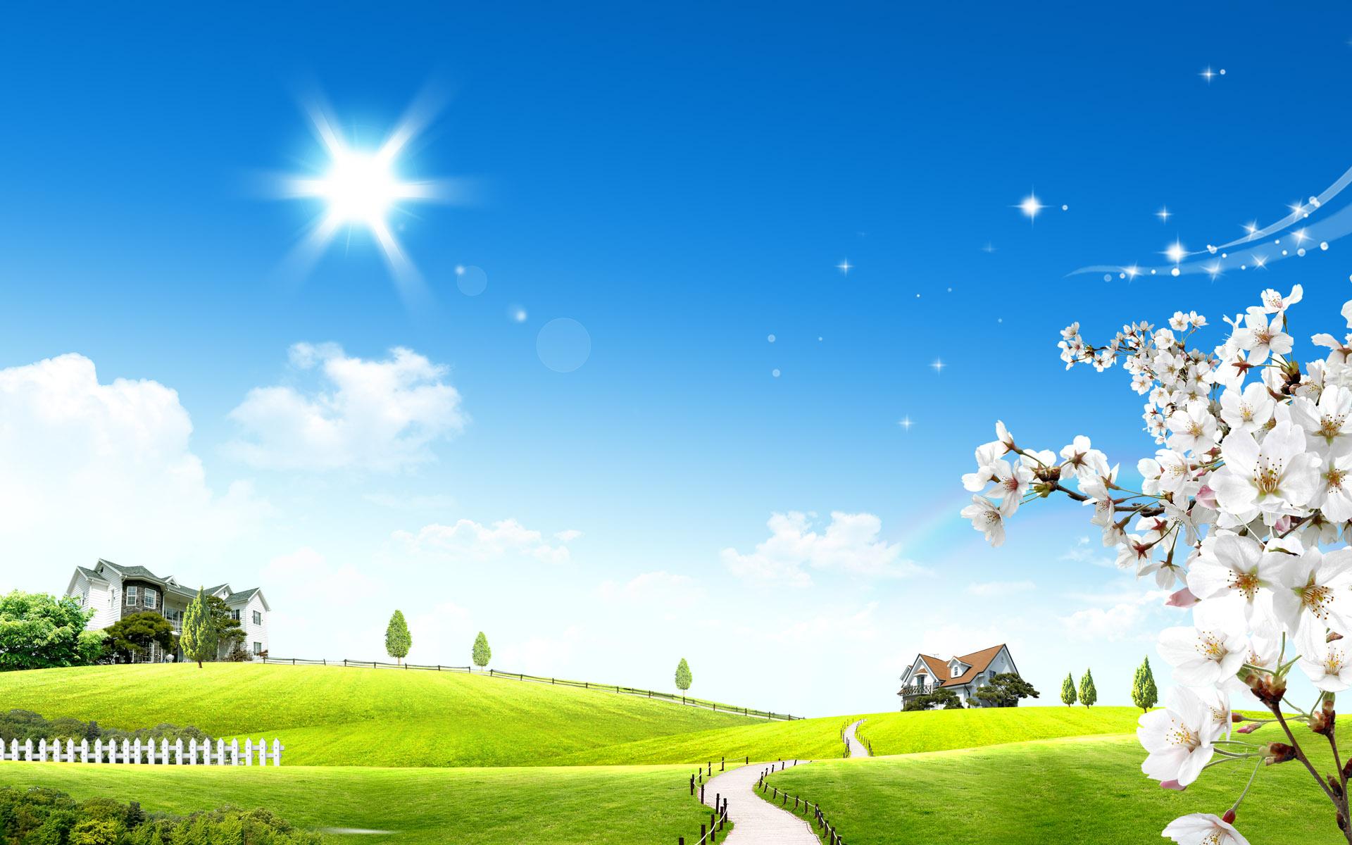 Download the background for free. Bright Desktop Wallpapers Wallpaper Cave