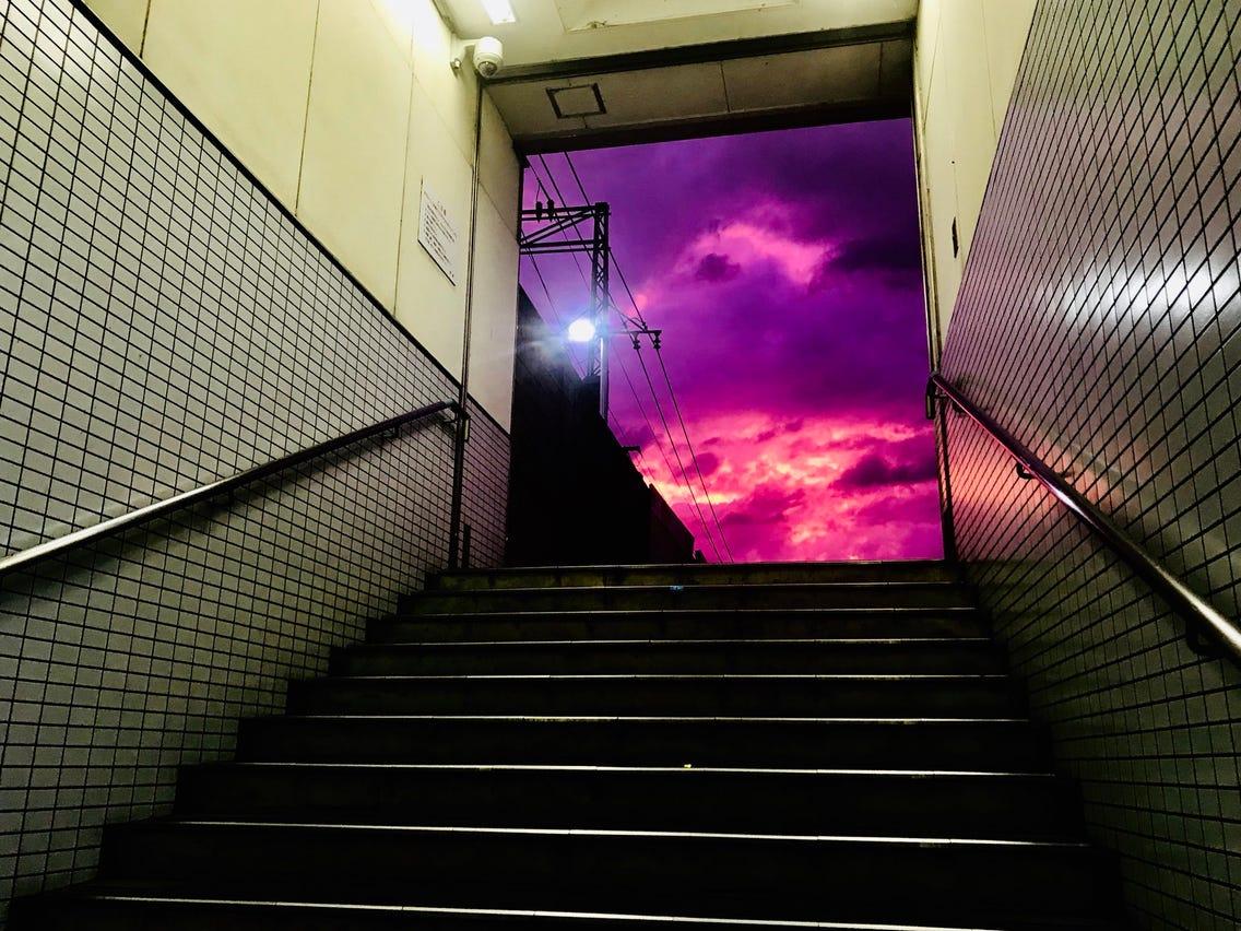 Photo japanese wallpaper pc aesthetic japan aesthetic desktop wallpaper 4k. Aesthetic Japan Purple Sky Wallpapers - Wallpaper Cave