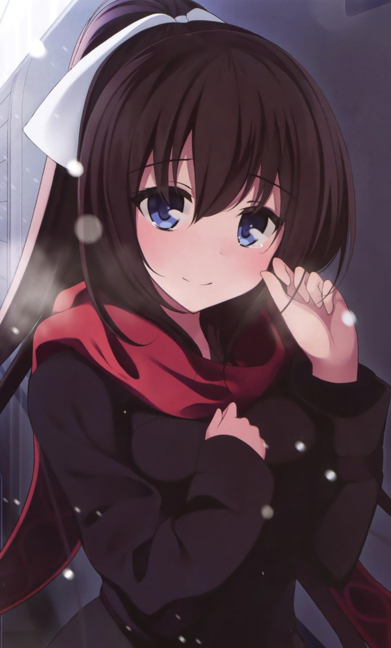 You can set it as lockscreen or wallpaper of windows 10 pc, android or iphone mobile or mac book background image. Cute Anime Girl Iphone Wallpapers Wallpaper Cave