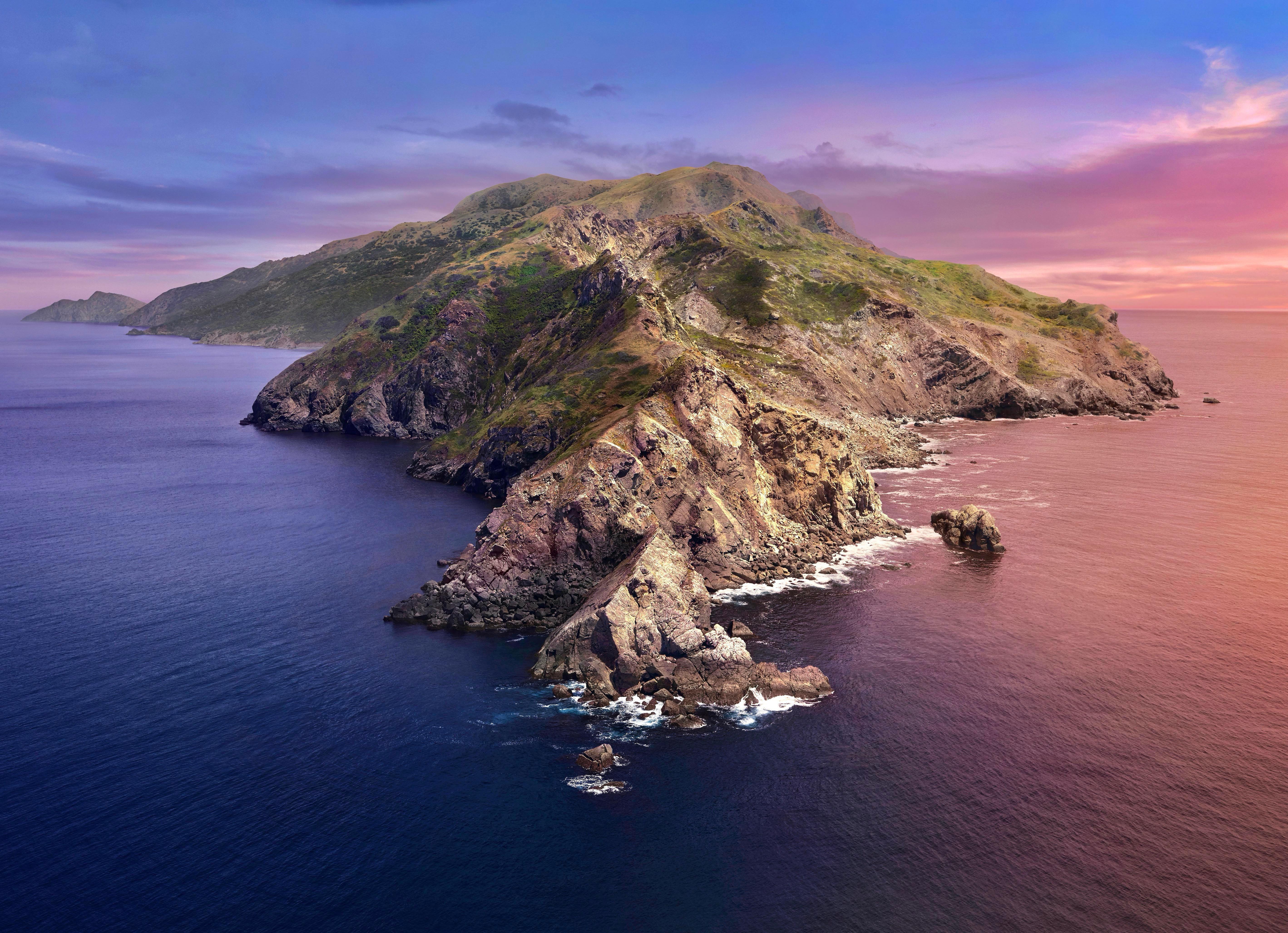 Mac Os X Macos Catalina Landscape Wallpapers Wallpaper Cave
