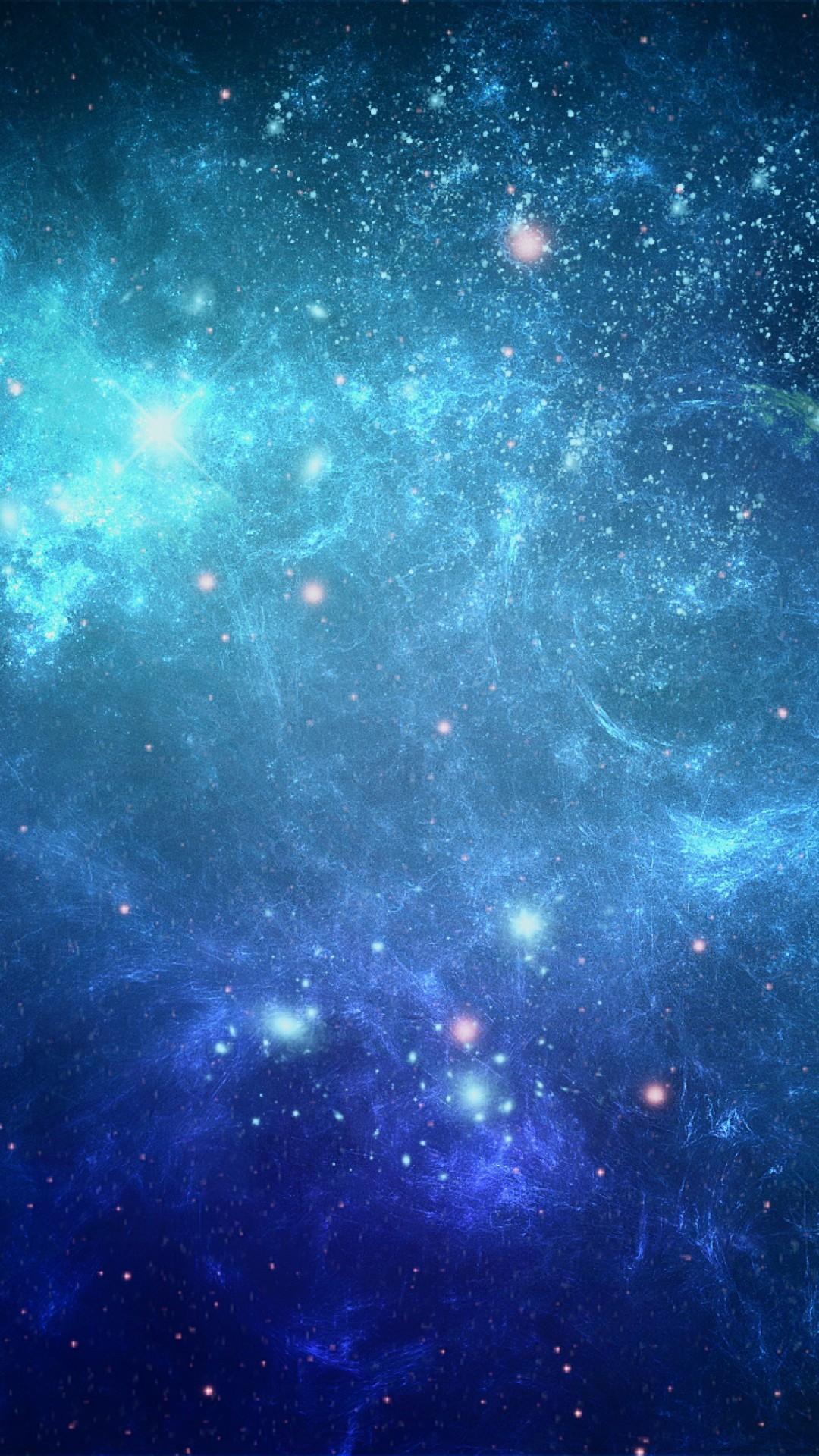 Magic night dark blue sky with sparkling stars. Aesthetic Black Galaxy Wallpapers Wallpaper Cave