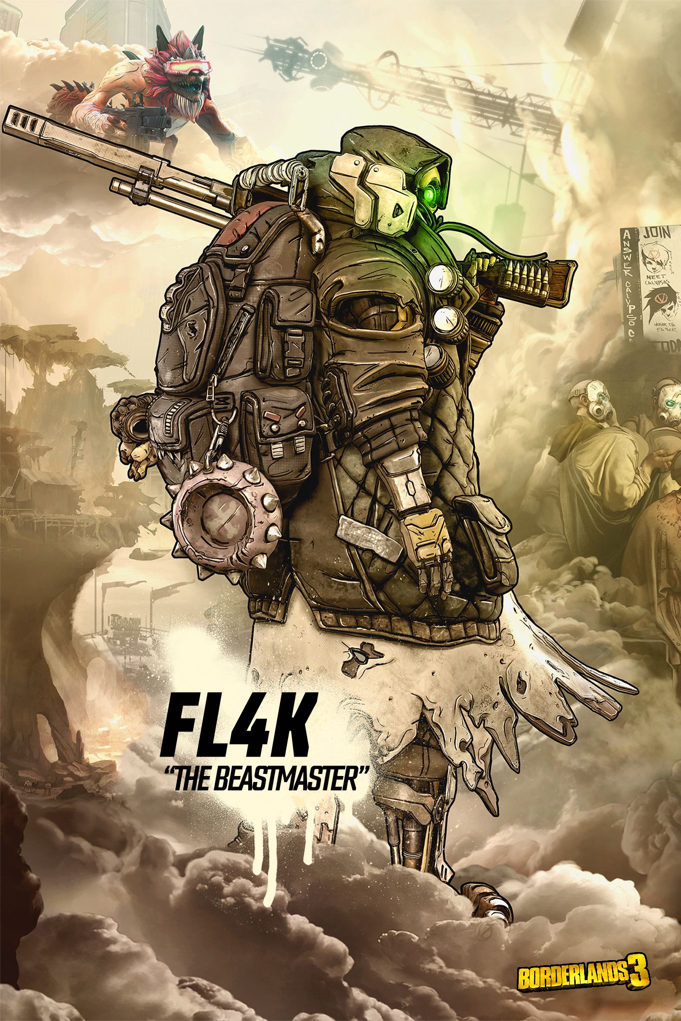 In this article, we will show you how. Borderlands Flak Phone Wallpapers Wallpaper Cave