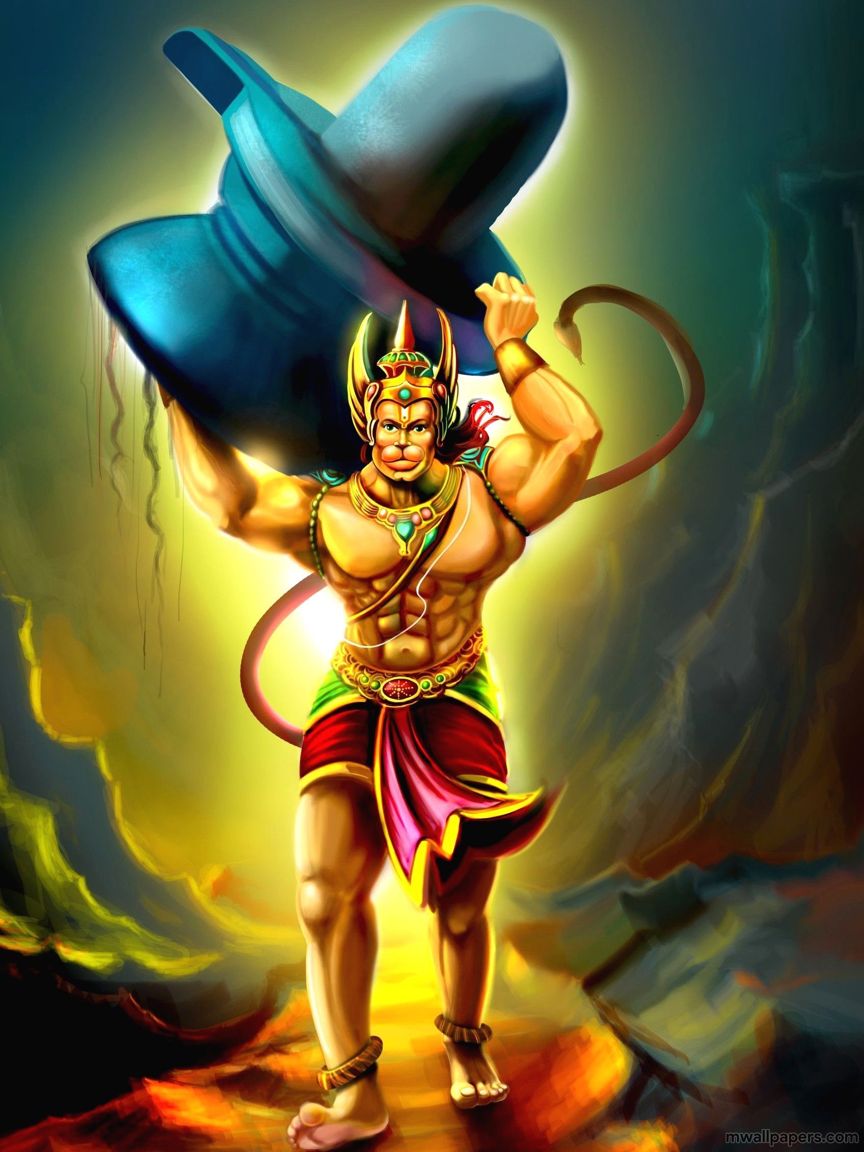 Download god rama wallpaper images gallery . Animated Hanuman Wallpapers - Wallpaper Cave