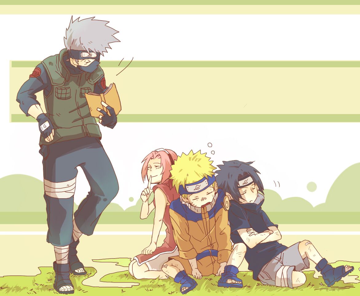 Malá sakura má mindráky, ale skamarádí se s ino. Naruto Sakura Sasuke Kakashi Wallpapers Wallpaper Cave