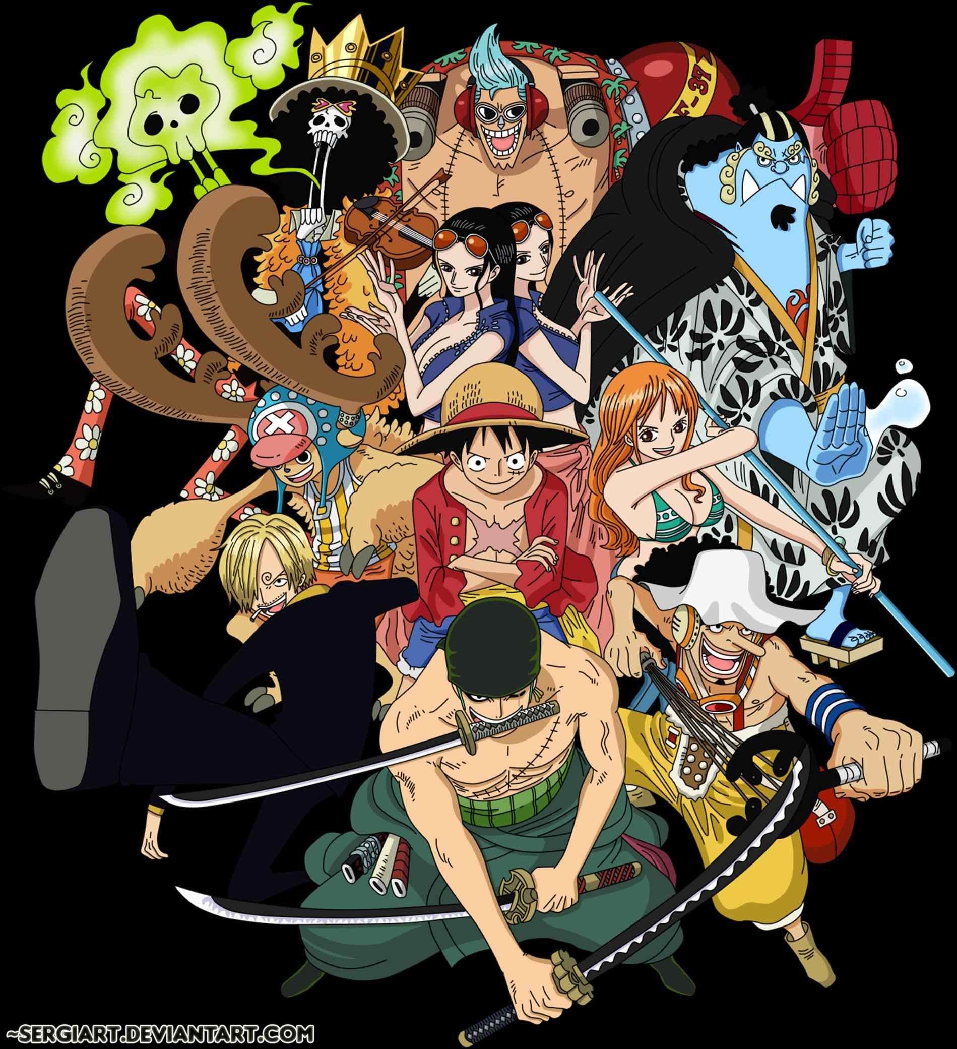 One piece crew wallpapers wallpaper cave. Straw Hat Crew Phone HD Wallpapers - Wallpaper Cave