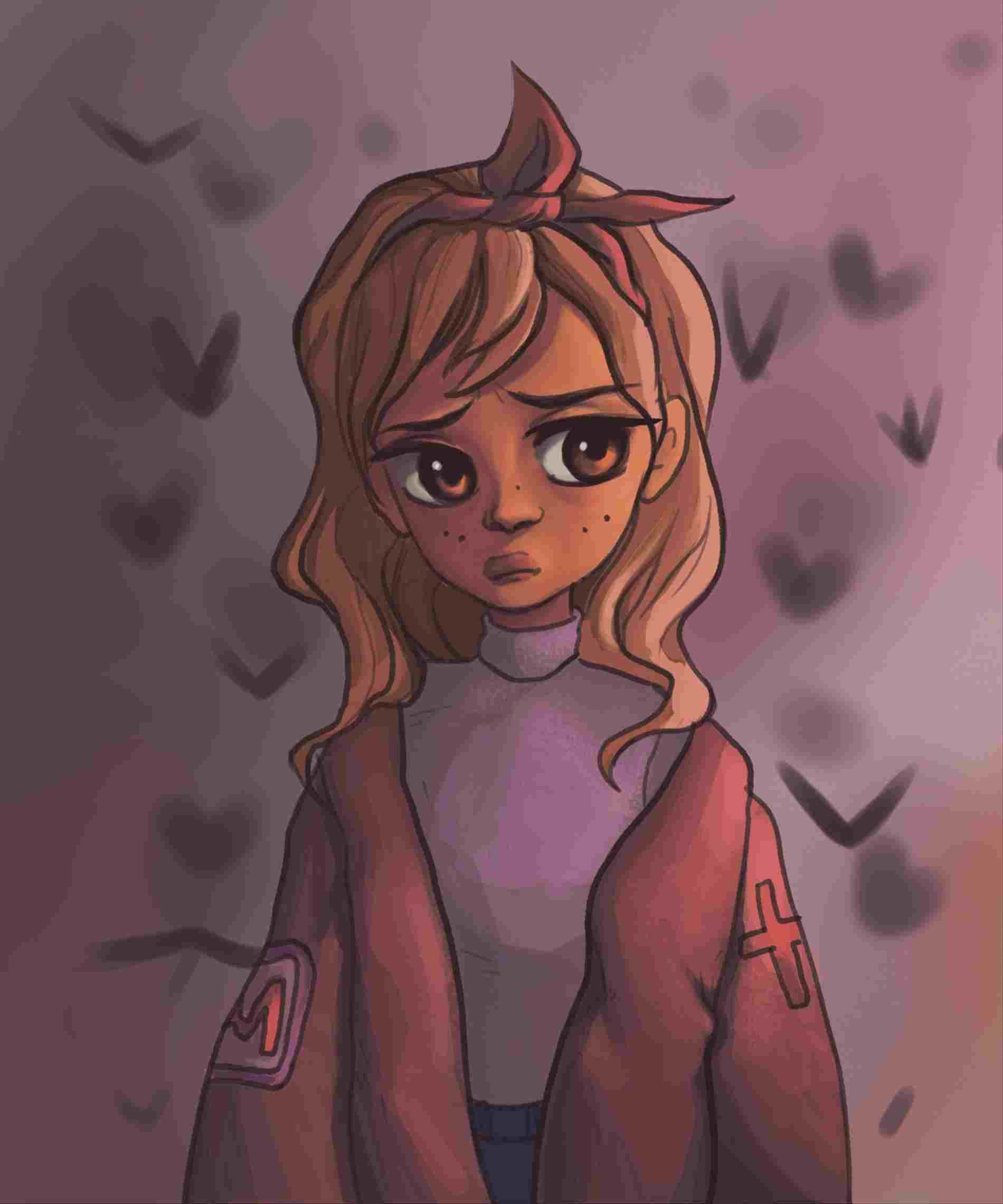 Sad girl » wallpaper, aesthetic, anime, sad, girl tags: Sad Aesthetic Anime Girl Wallpapers Wallpaper Cave