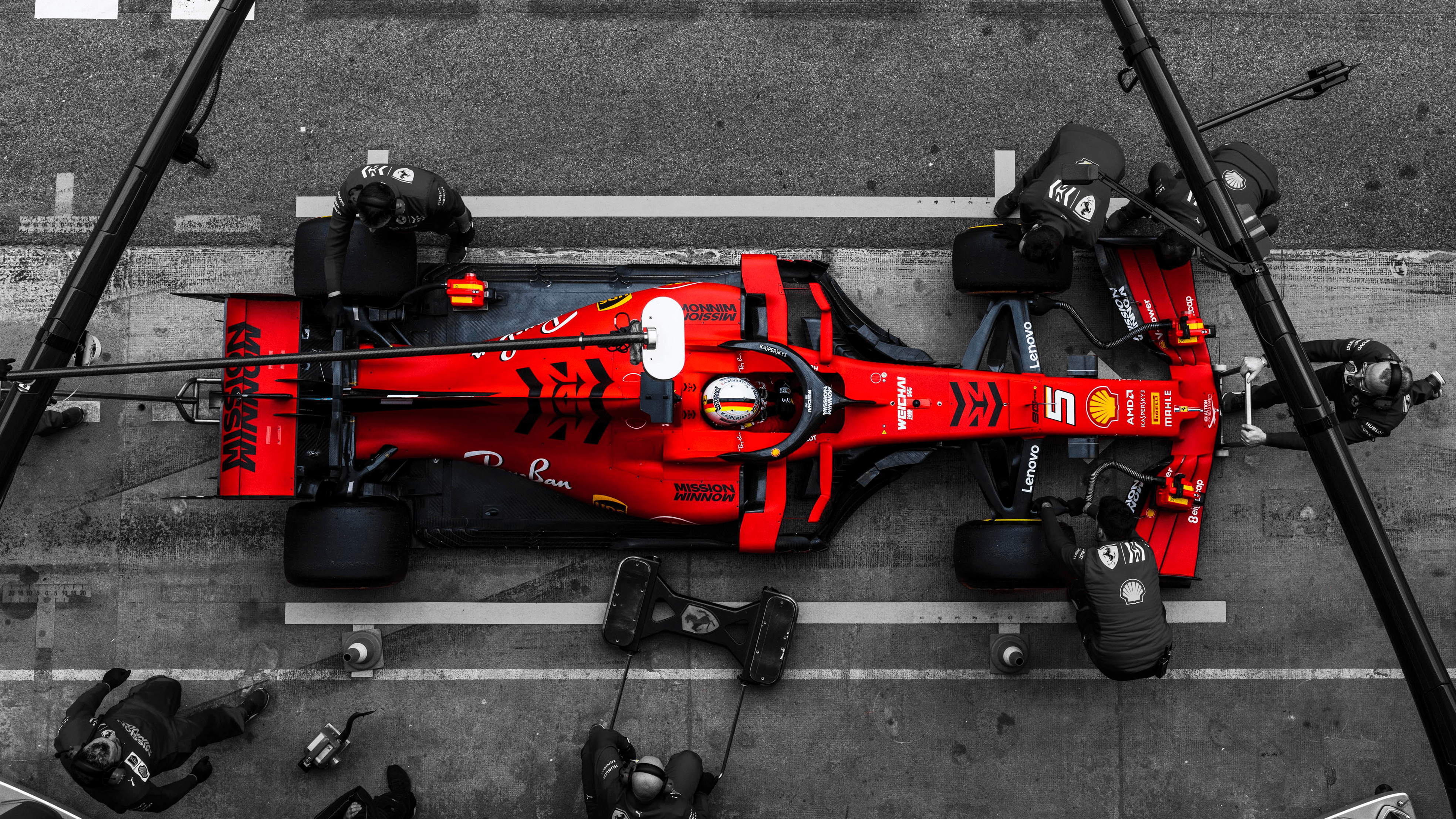 Formula 1 racing is a widely popular motorsport that has captured a global audience across europe, asia, australia and north america. Sebastian Vettel Logo Desktop Wallpapers Wallpaper Cave