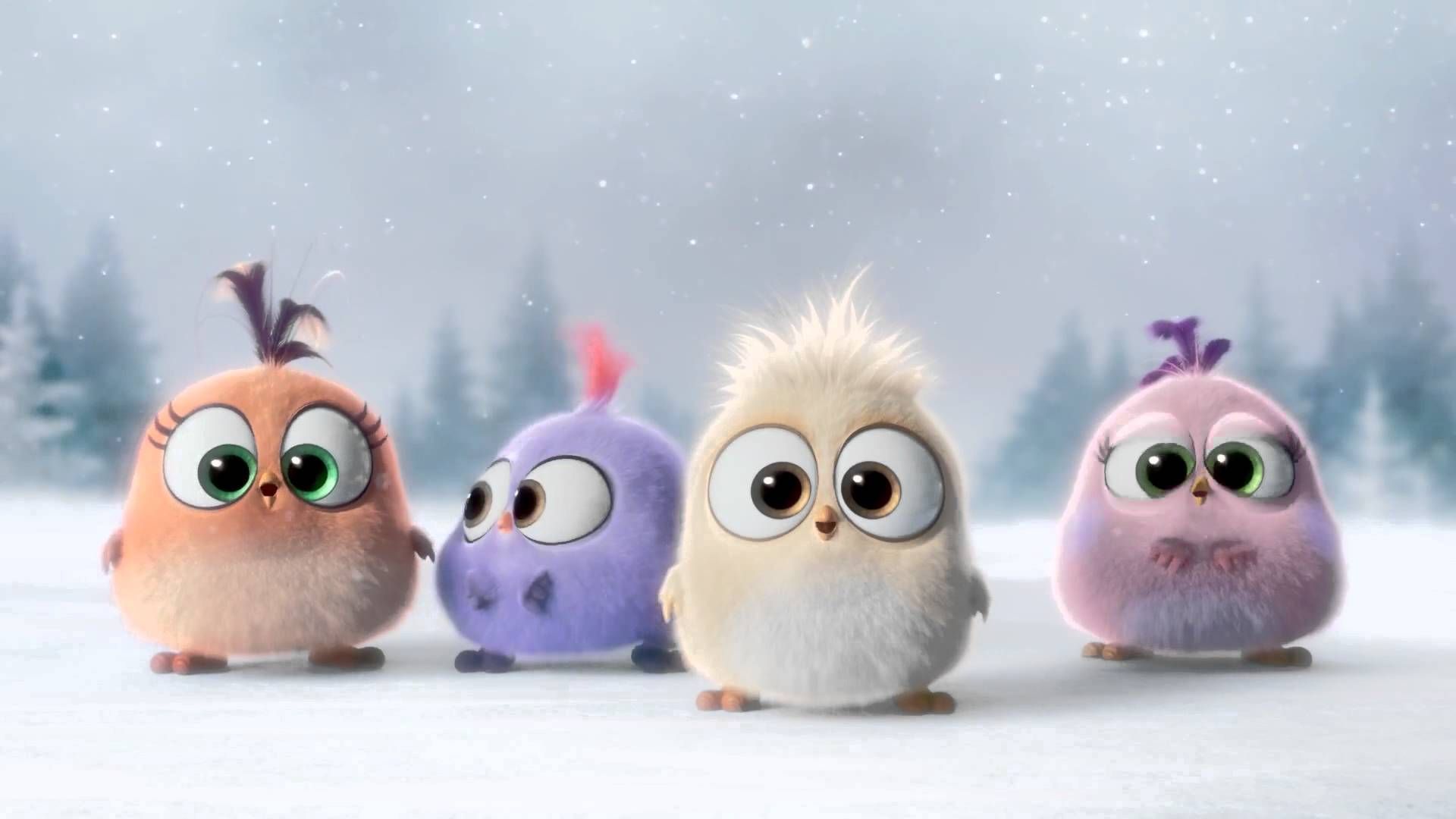 The children who voiced the hatchlings in the movie were asked to sing deck . Angry Birds Cute Wallpapers Wallpaper Cave