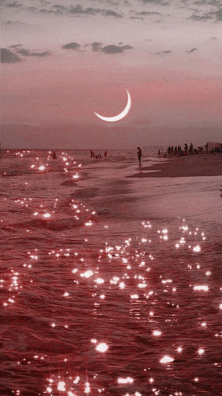 Download and use 20000+ pink moon stock photos for free. Aesthetic Pink Clouds And Sea Wallpapers Wallpaper Cave
