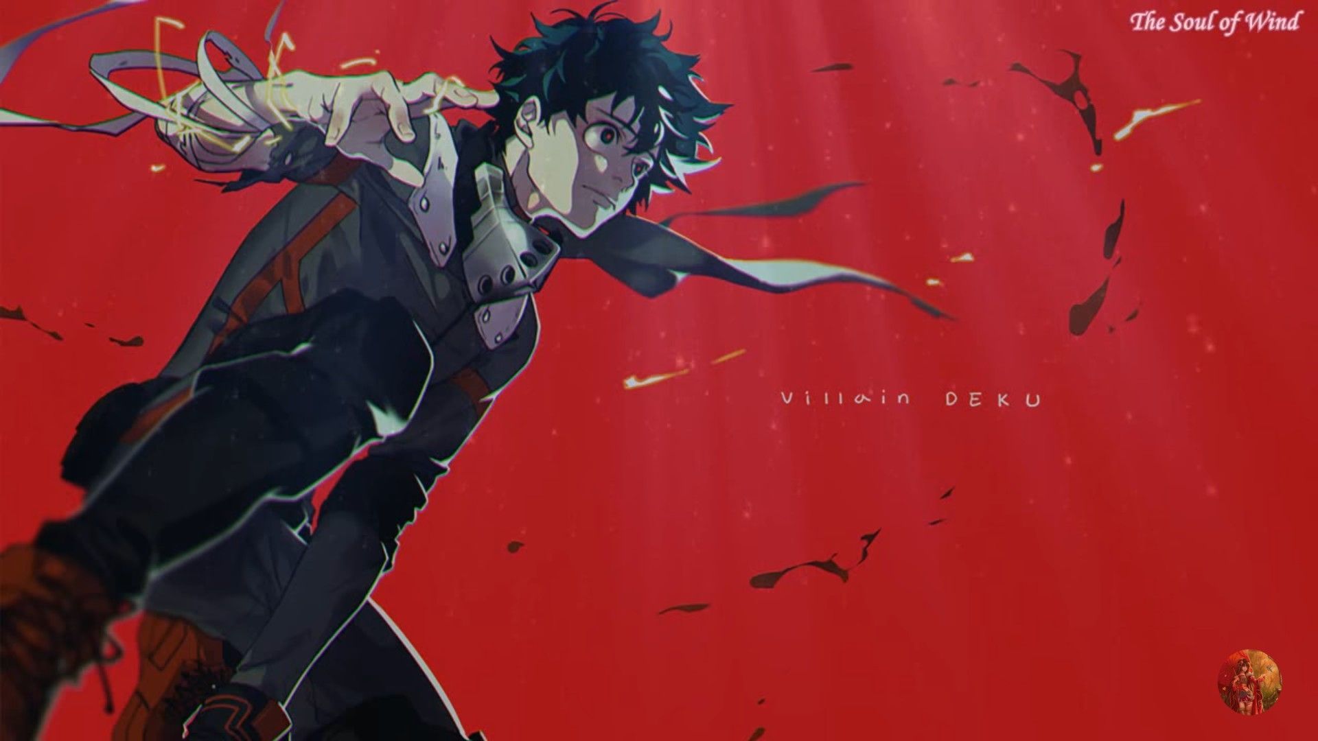 Replace new tab with a custom page, featuring my hero academia deku hd wallpapers, . Evil Deku Wallpapers Wallpaper Cave