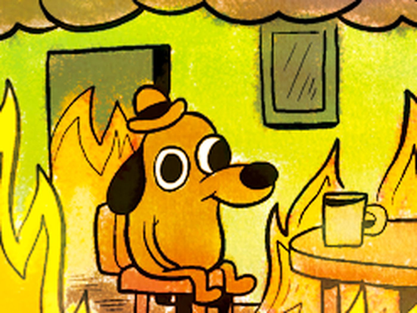 View 24 This Is Fine Dog Meme Wallpaper deliverslifepics