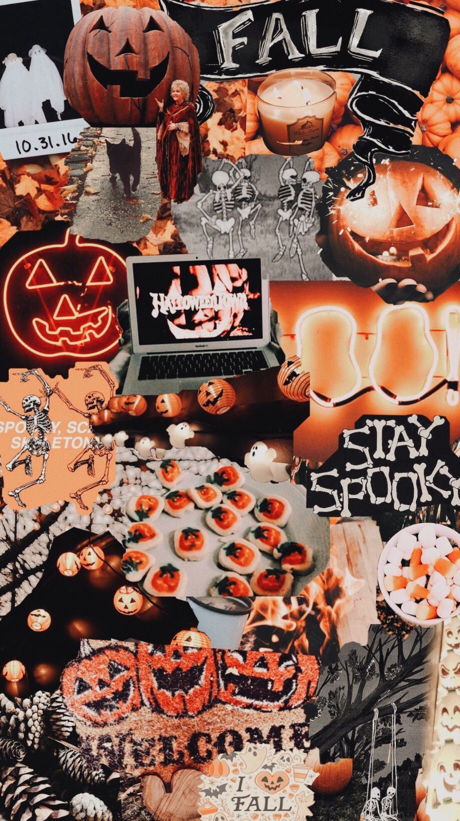 Download kawaii cute halloween background for desktop or mobile device. Aesthetic Halloween Anime Girl Wallpapers Wallpaper Cave
