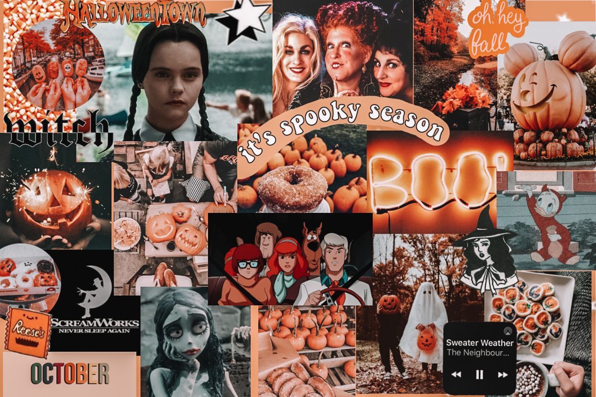 It spreads and pipes wonderfully, and because of its lustrous, white appe. Halloween Collages Wallpapers Wallpaper Cave