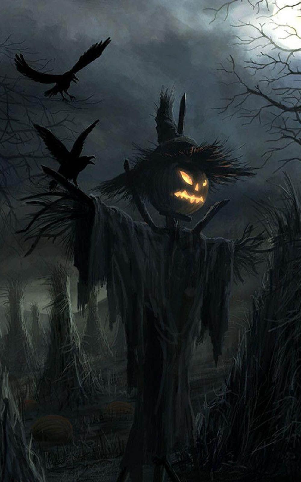 25+ Dark Scary Halloween Wallpaper Iphone PNG