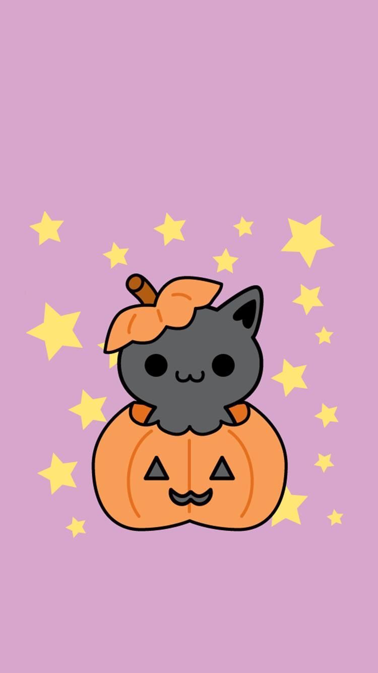 Hd wallpapers and background images Cute Halloween Aesthetic Wallpapers Wallpaper Cave