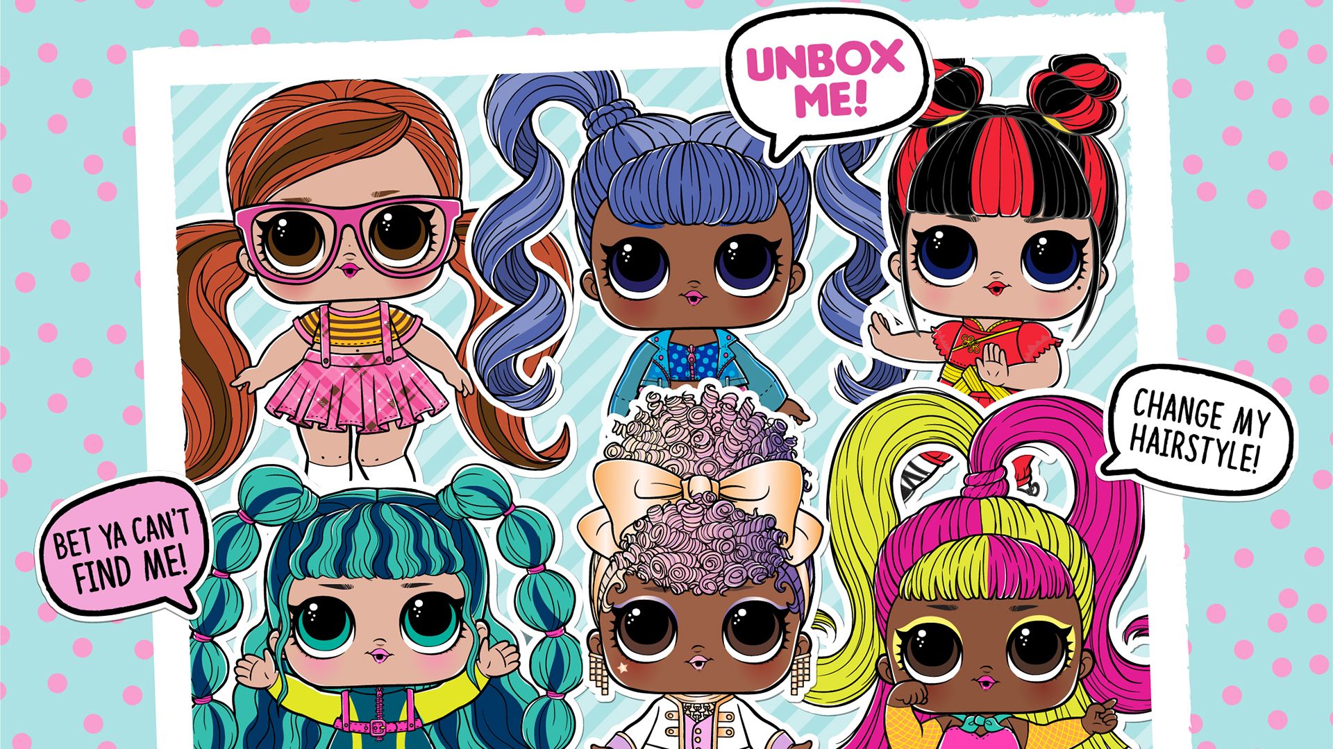 55 l o l surprise dolls wallpapers on wallpapersafari . Lol Surprise Omg Wallpapers Wallpaper Cave