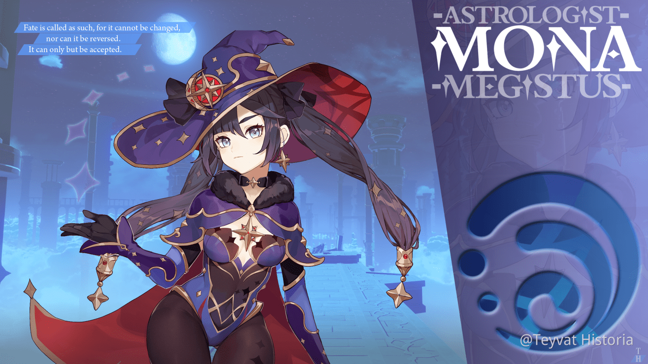 Every day new 3d models from all over the world. Mona Genshin Impact Wallpapers - Wallpaper Cave